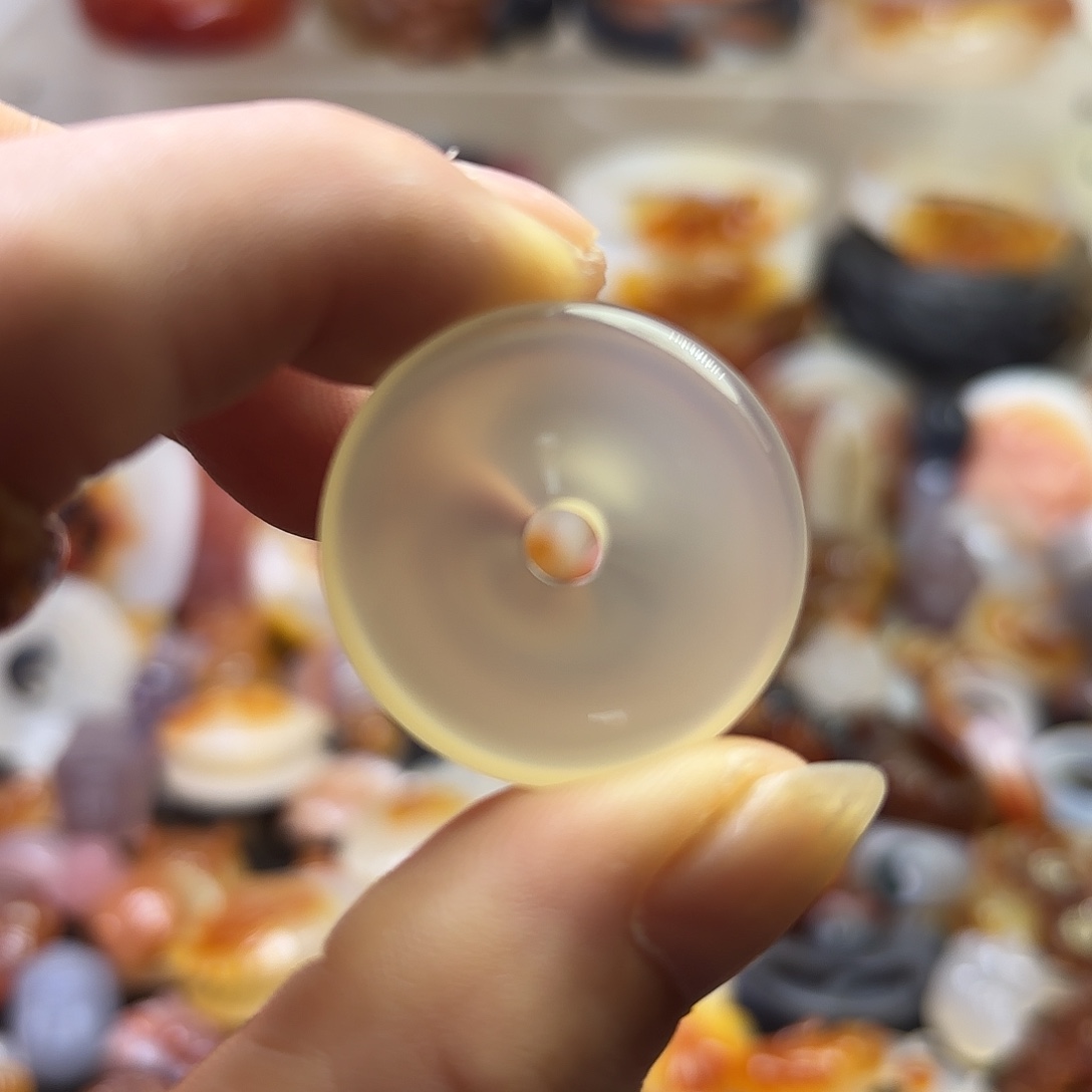 玛瑙/玉髓未镶嵌吊坠(不含链)
