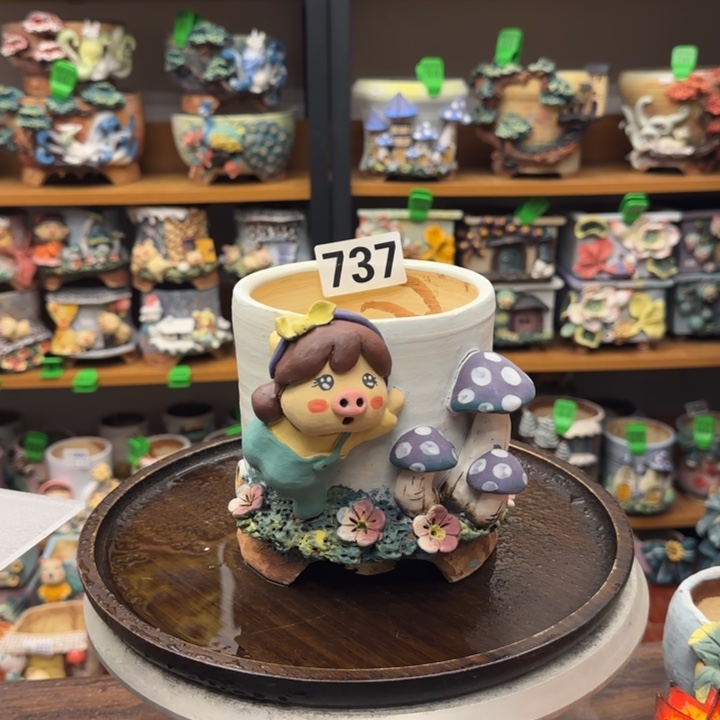 【闪购商品】陶瓷粗陶手捏