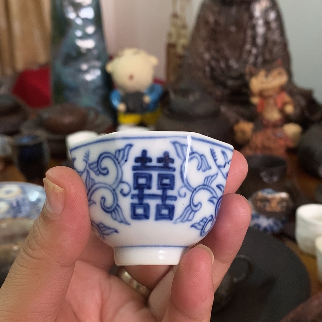 手工制作柴烧茶具