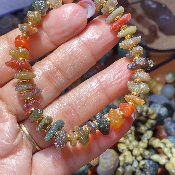 玛瑙/玉髓珠宝半成品未镶嵌