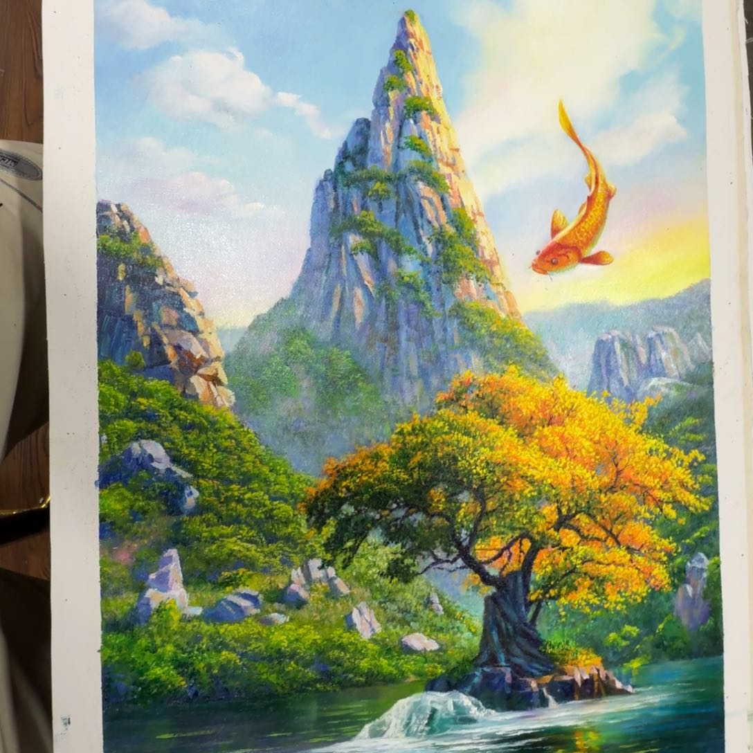 油画加油加油努力加油努力加油努力