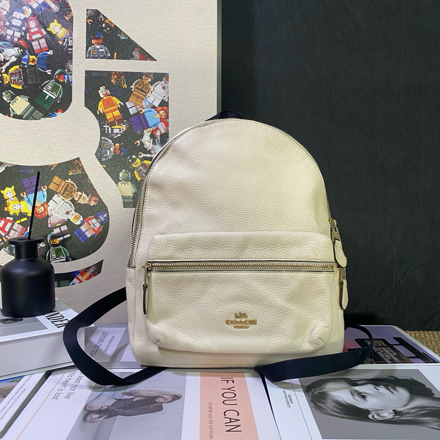 90新 COACH/蔻驰 21534双肩包25*30