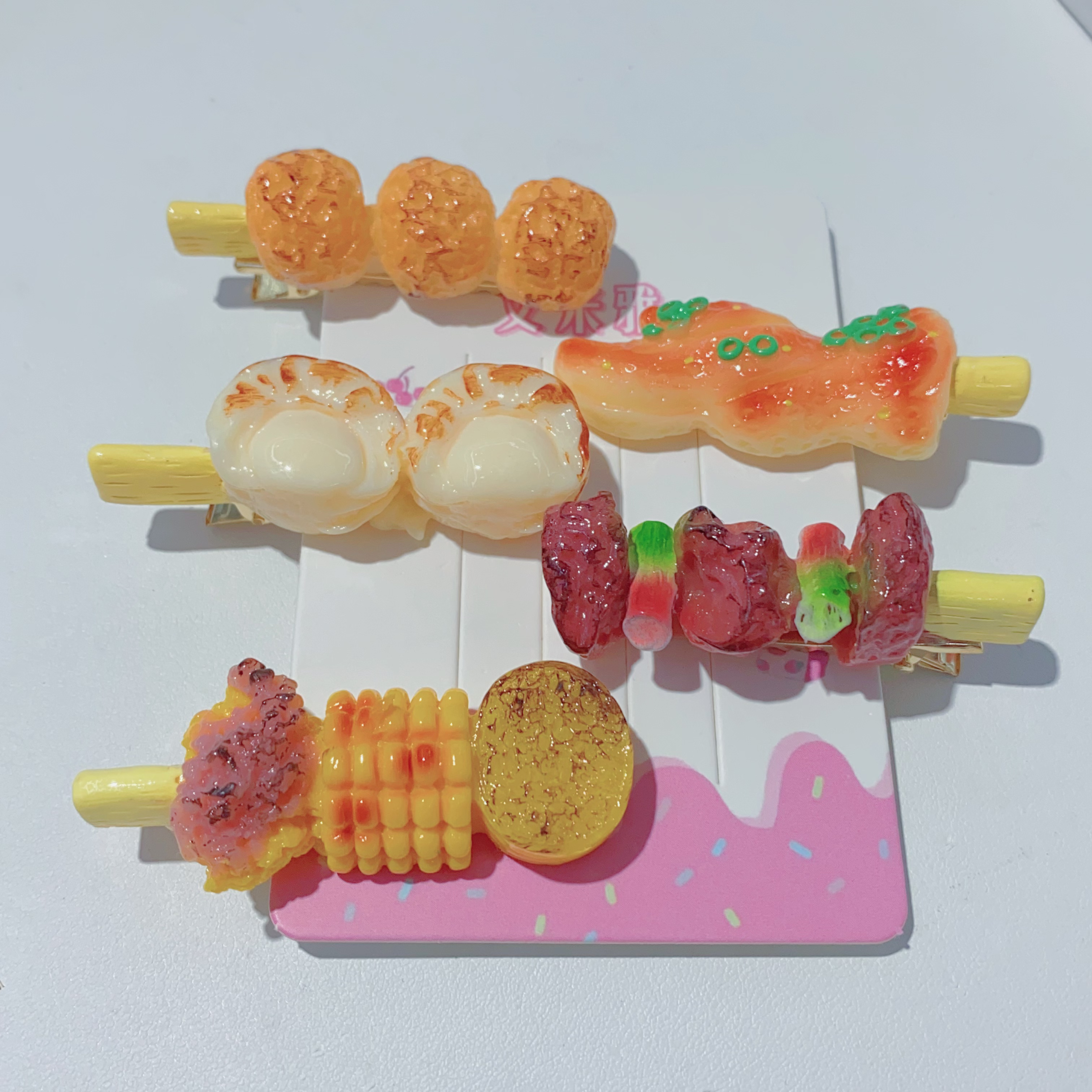 【HM-18603】发五个 成人大童儿童发圈可爱女童儿童配饰发绳发饰