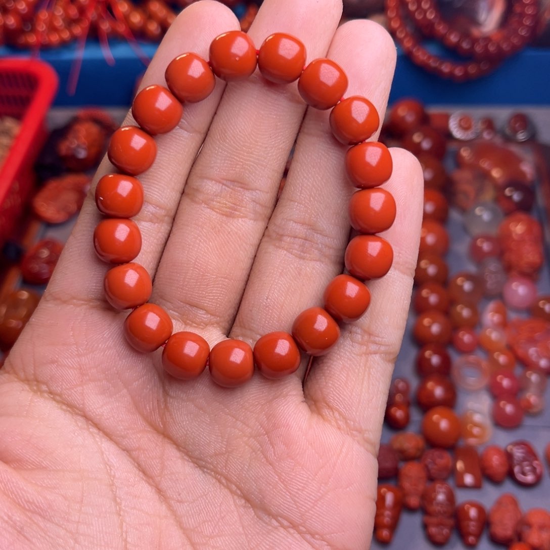 未镶嵌手链南红玛瑙