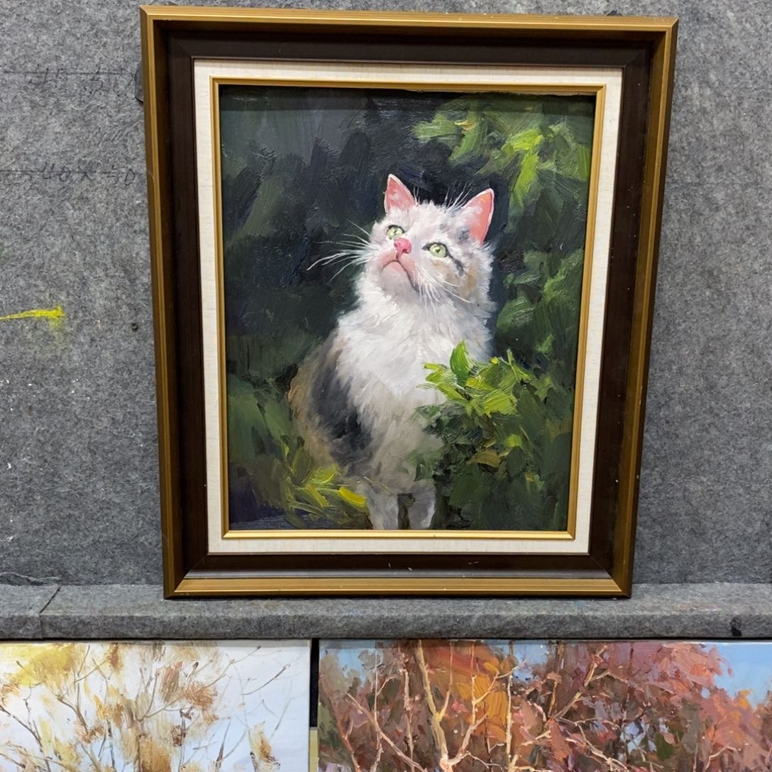 油画带外框画芯尺寸50x 40 c m