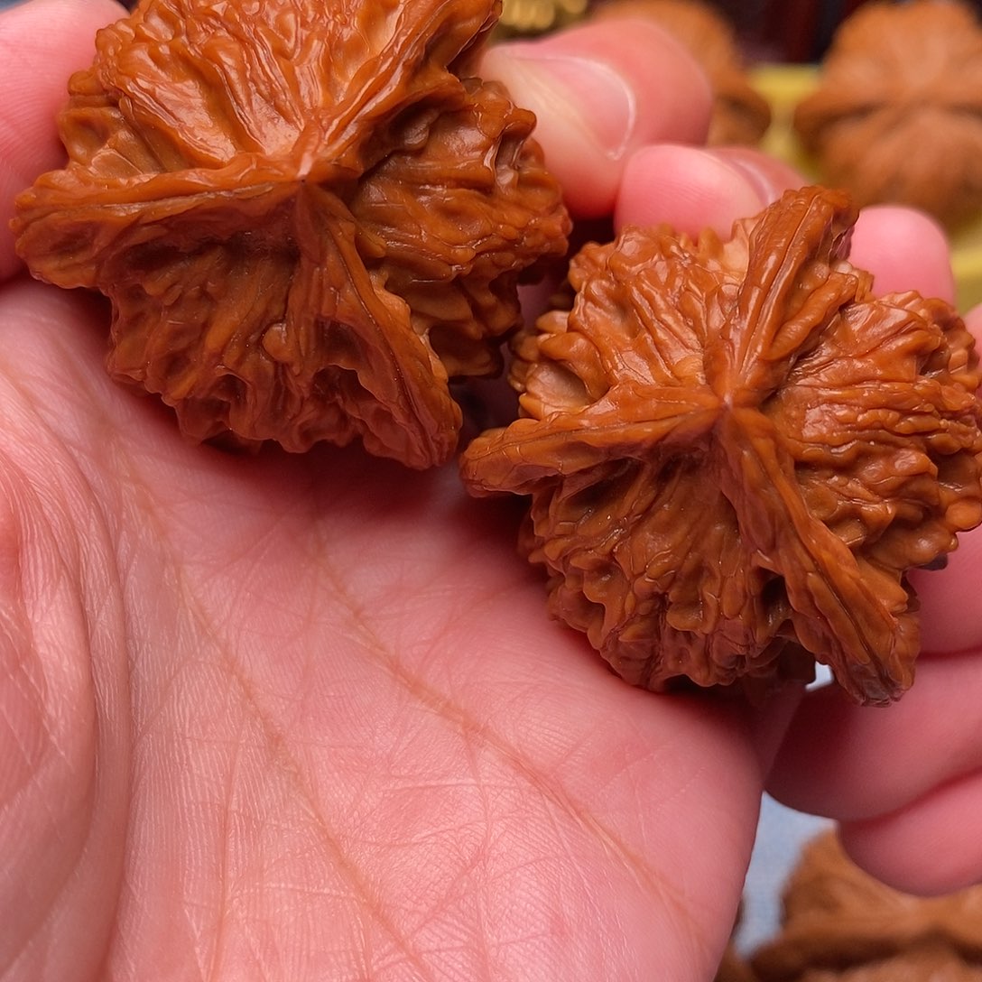 A***海把件文玩核桃全品毕业盘山奔奔40尺