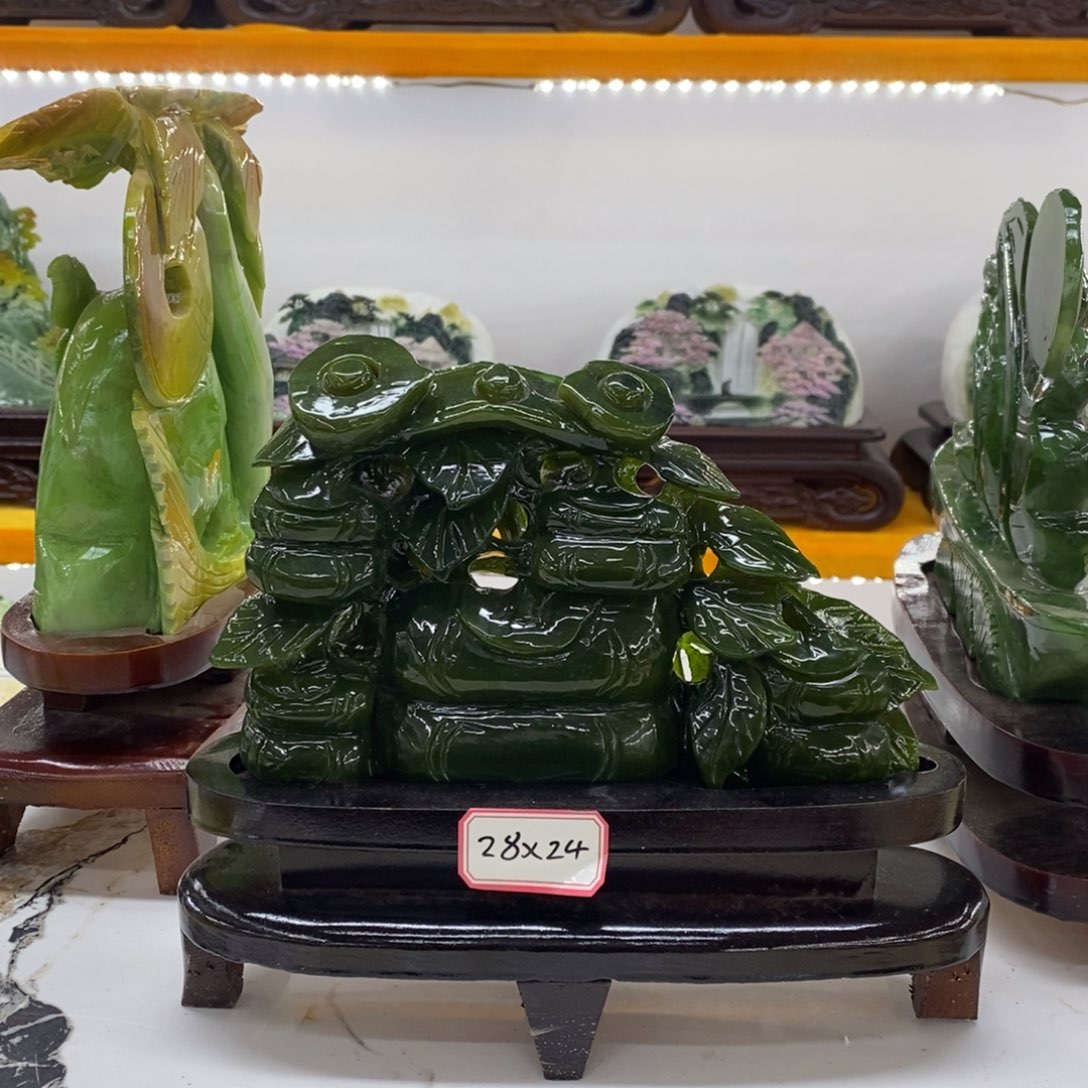 石***意石材手工雕刻精品摆件