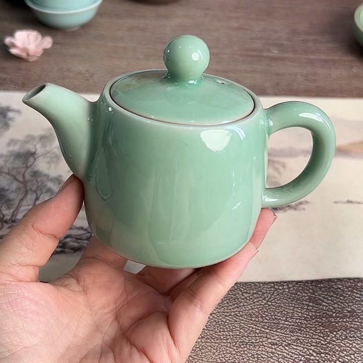 小米茶器龙泉青瓷
