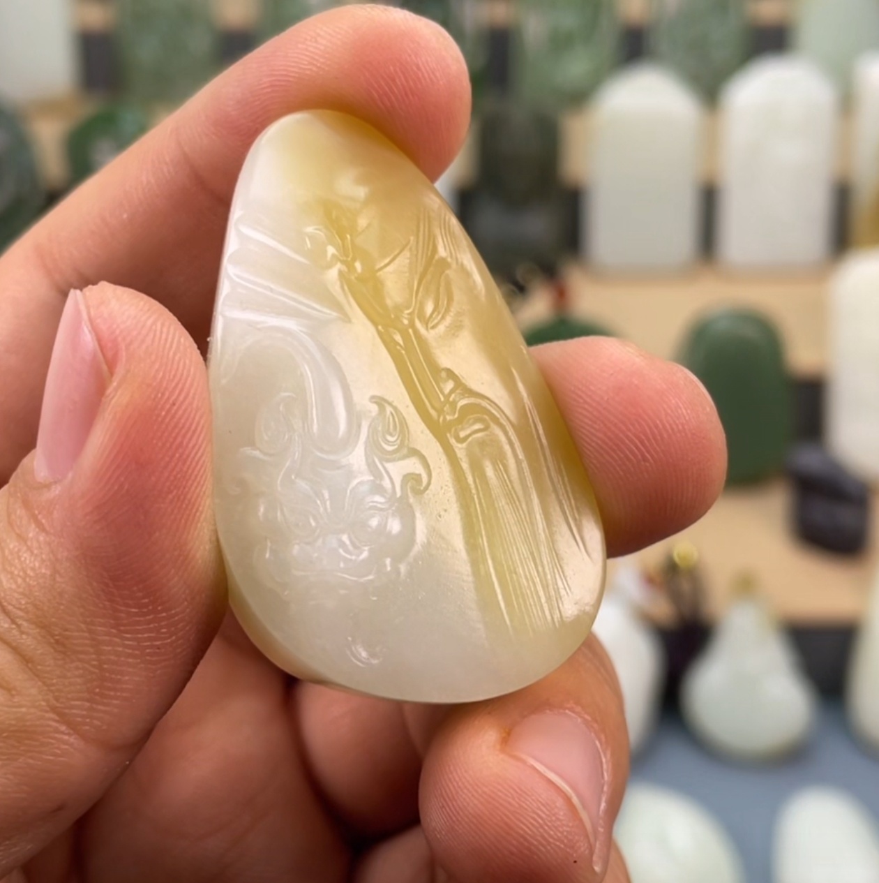 【阿良的玉】和田玉挂件未镶嵌