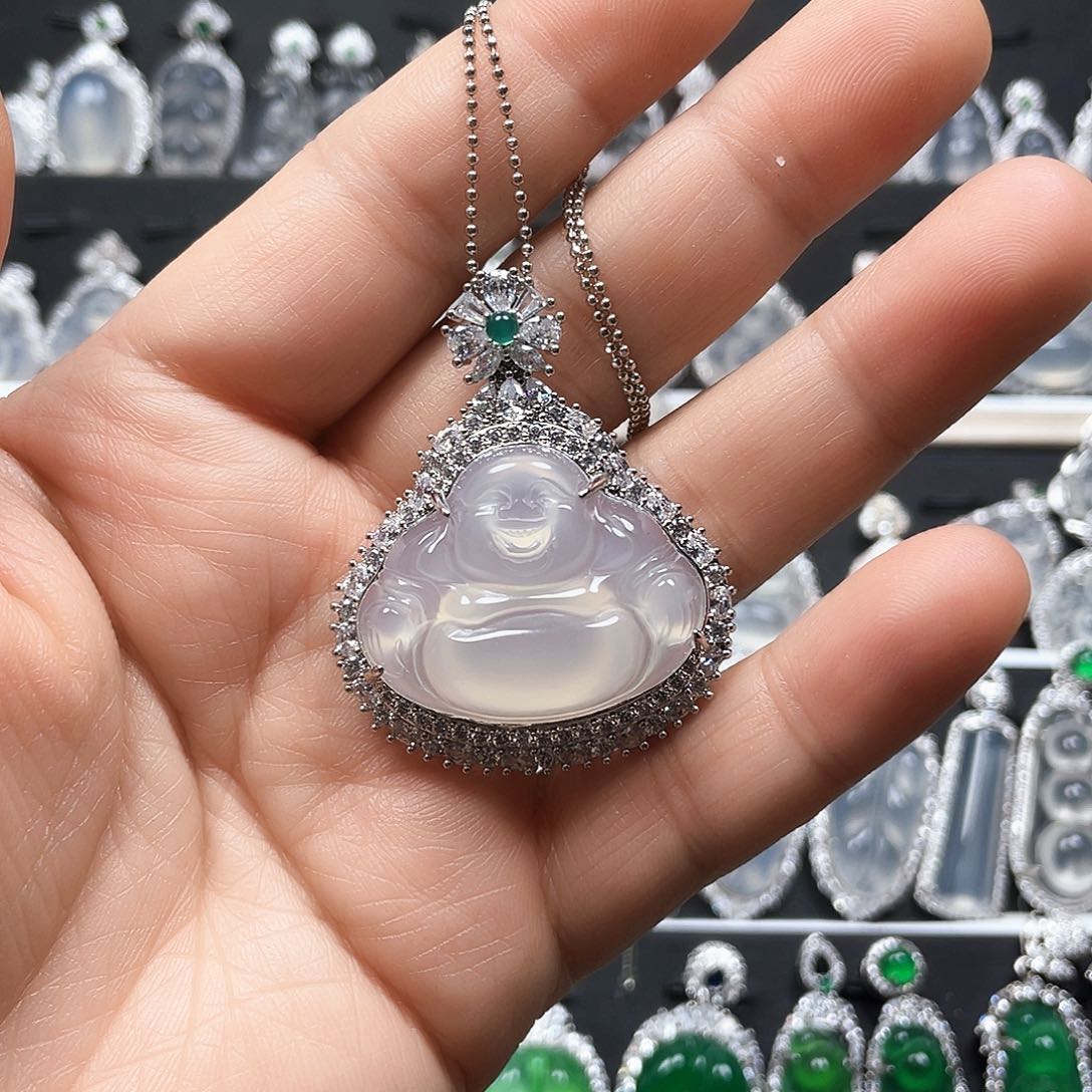 玛瑙/玉髓合金颈饰