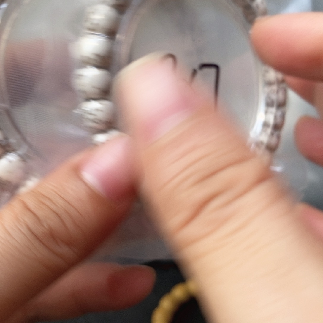 星月菩提吊坠A51原白大眼8*7单