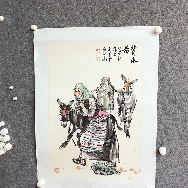 国画张有涛绘画作品