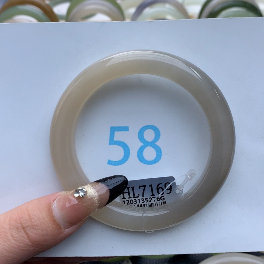 和田玉手镯未镶嵌X*Y