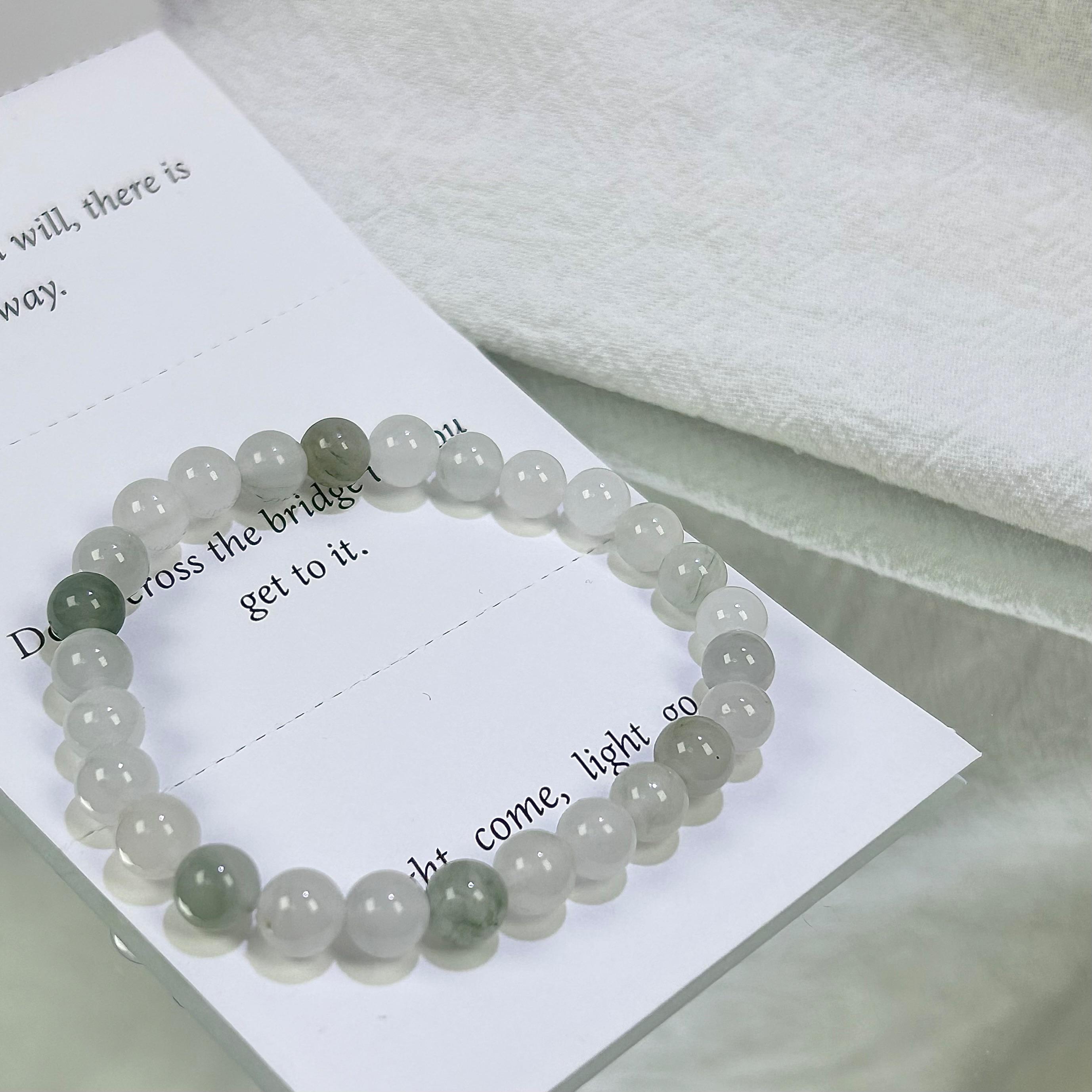 东陵玉石手串（8mm）002