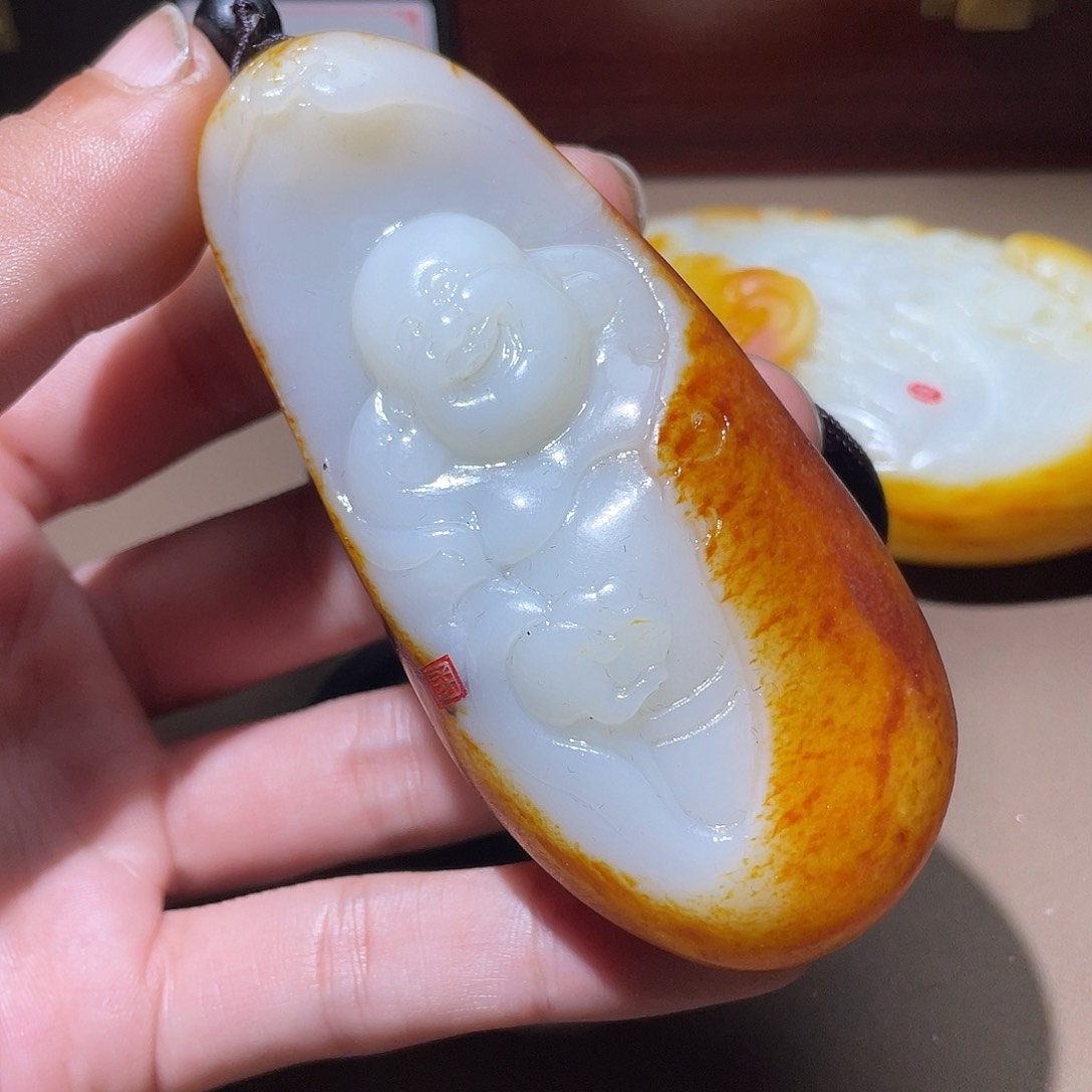 和田玉颈饰未镶嵌Z6