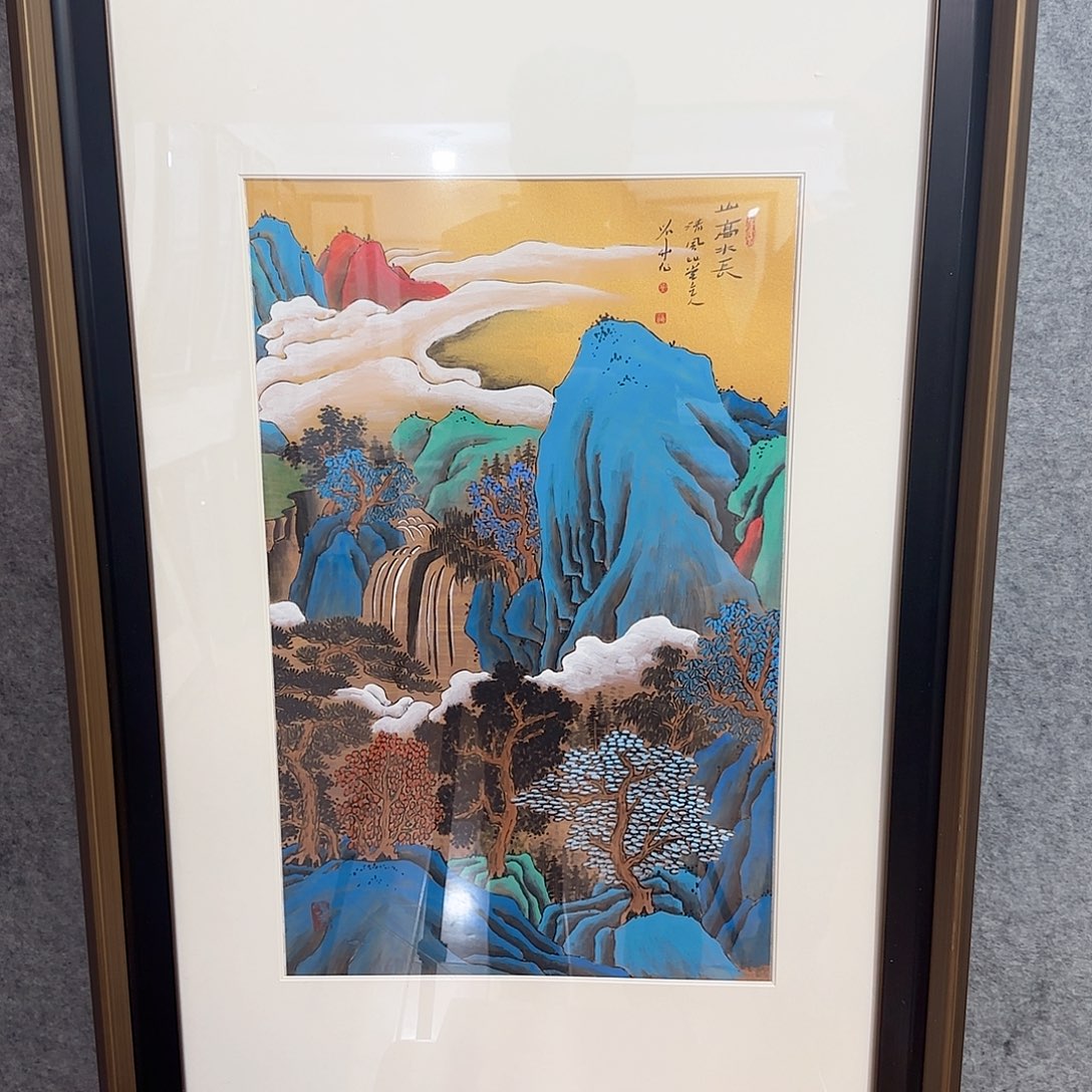 国画艺术家的作品