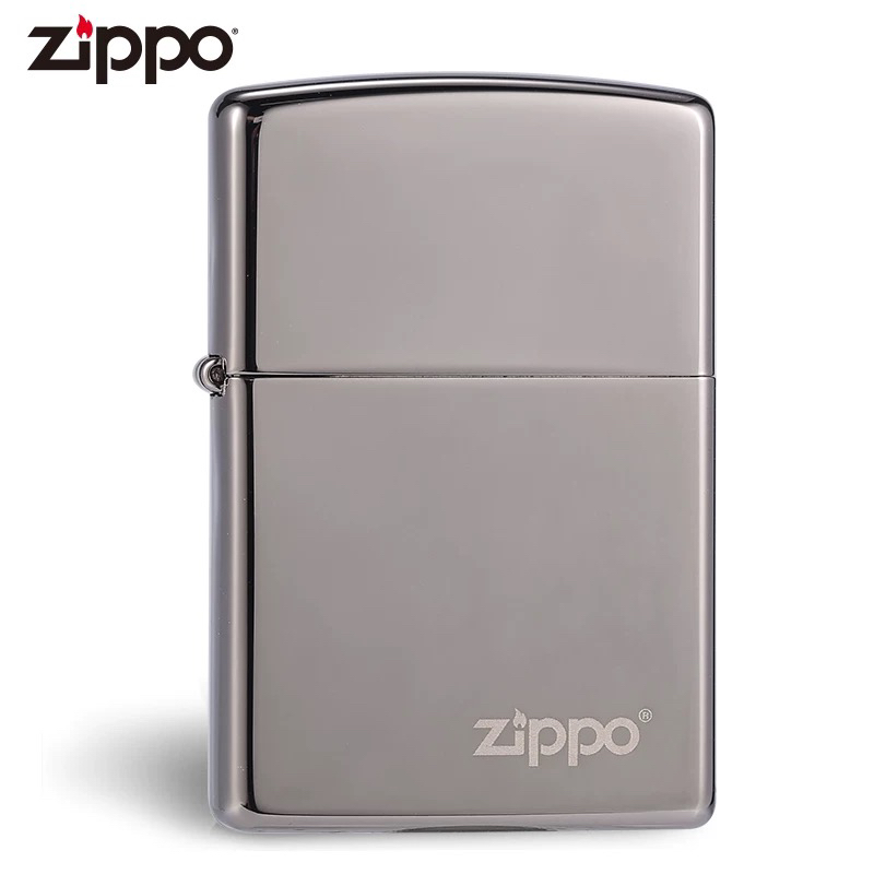 zippo打火机美国 150ZL 黑冰商标 美版原版 MBJ1