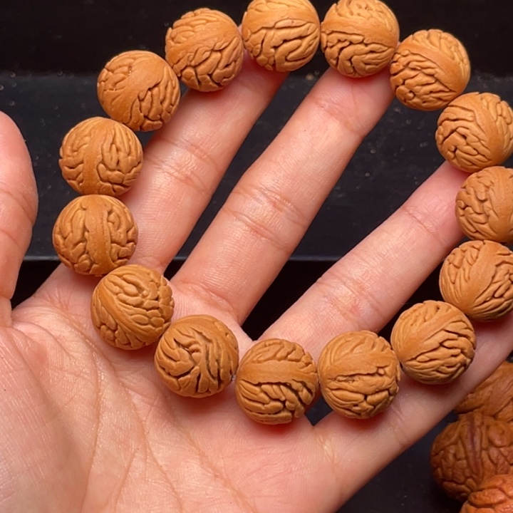 桃核手串绣球桃核16