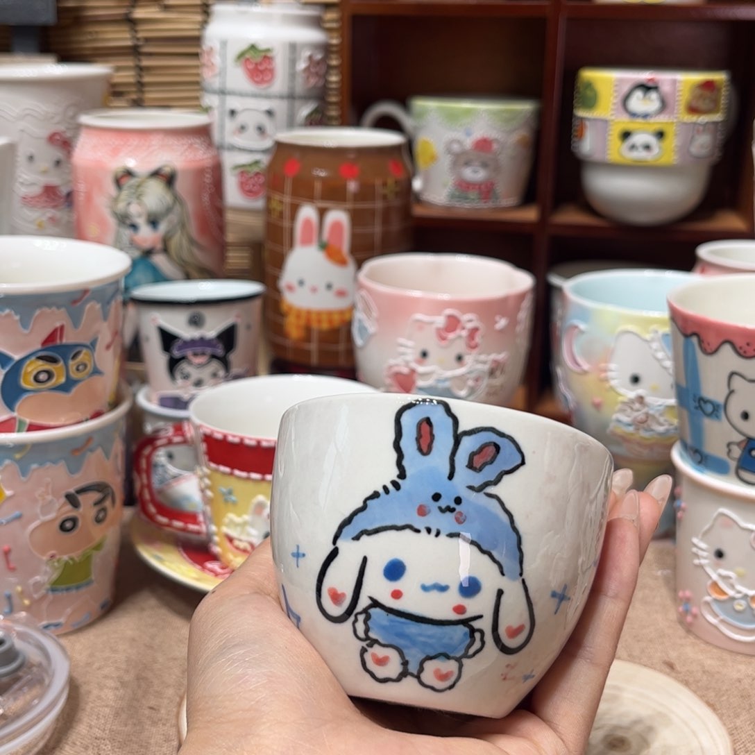 摆件景德镇陶瓷马克杯