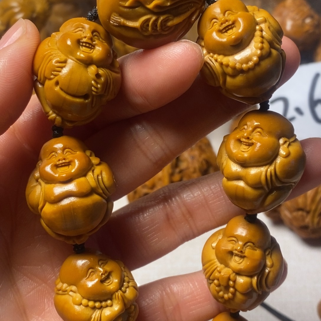 橄榄核手串/手链八大弥勒