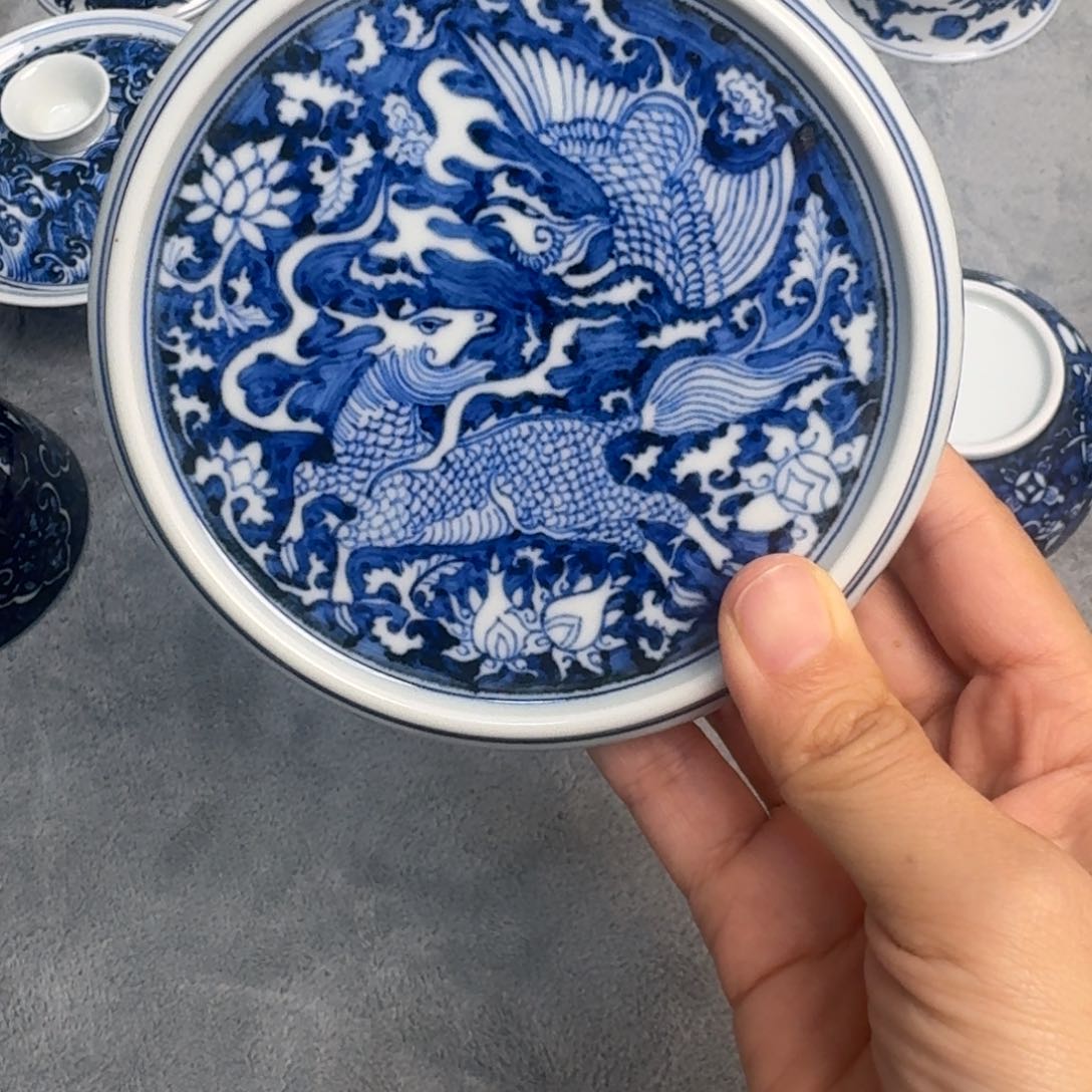 摆件手工手绘景德镇陶瓷