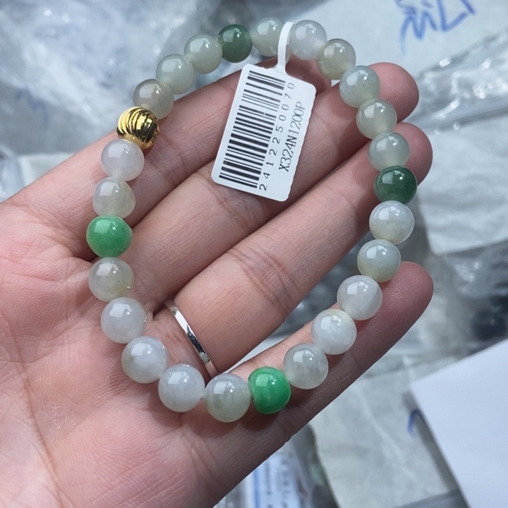 翡翠未镶嵌颈饰123