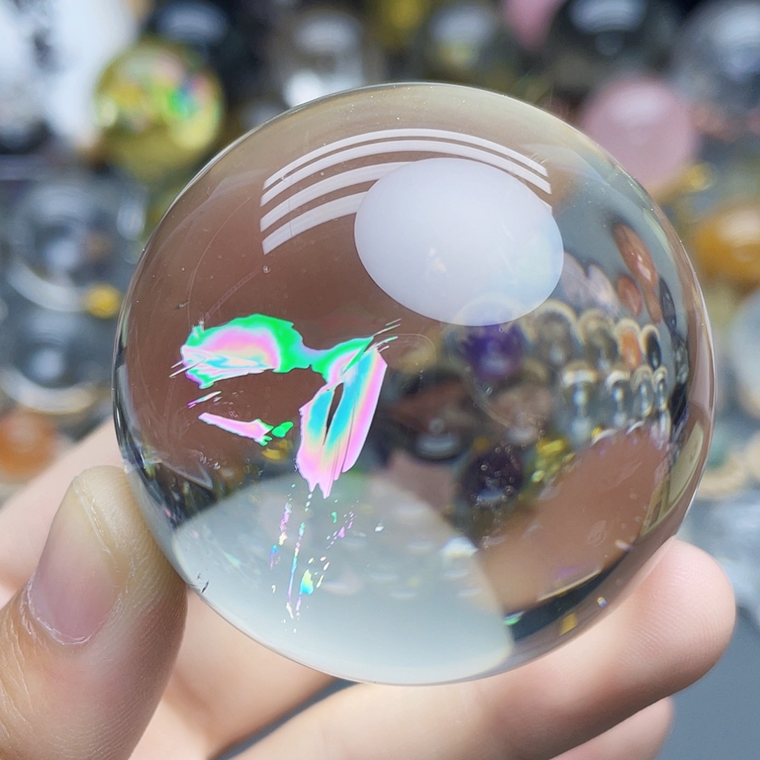 未镶嵌珠宝半成品水晶天然水晶51.2mm