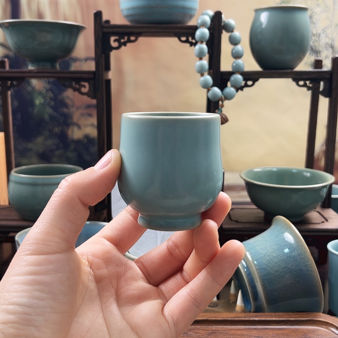 仿古釉玉兰杯福利价