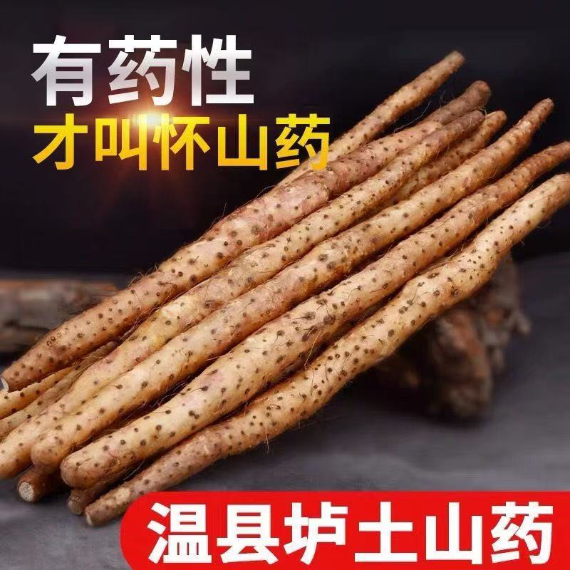 河南焦作温县垆土铁棍山药新鲜营养健康特产