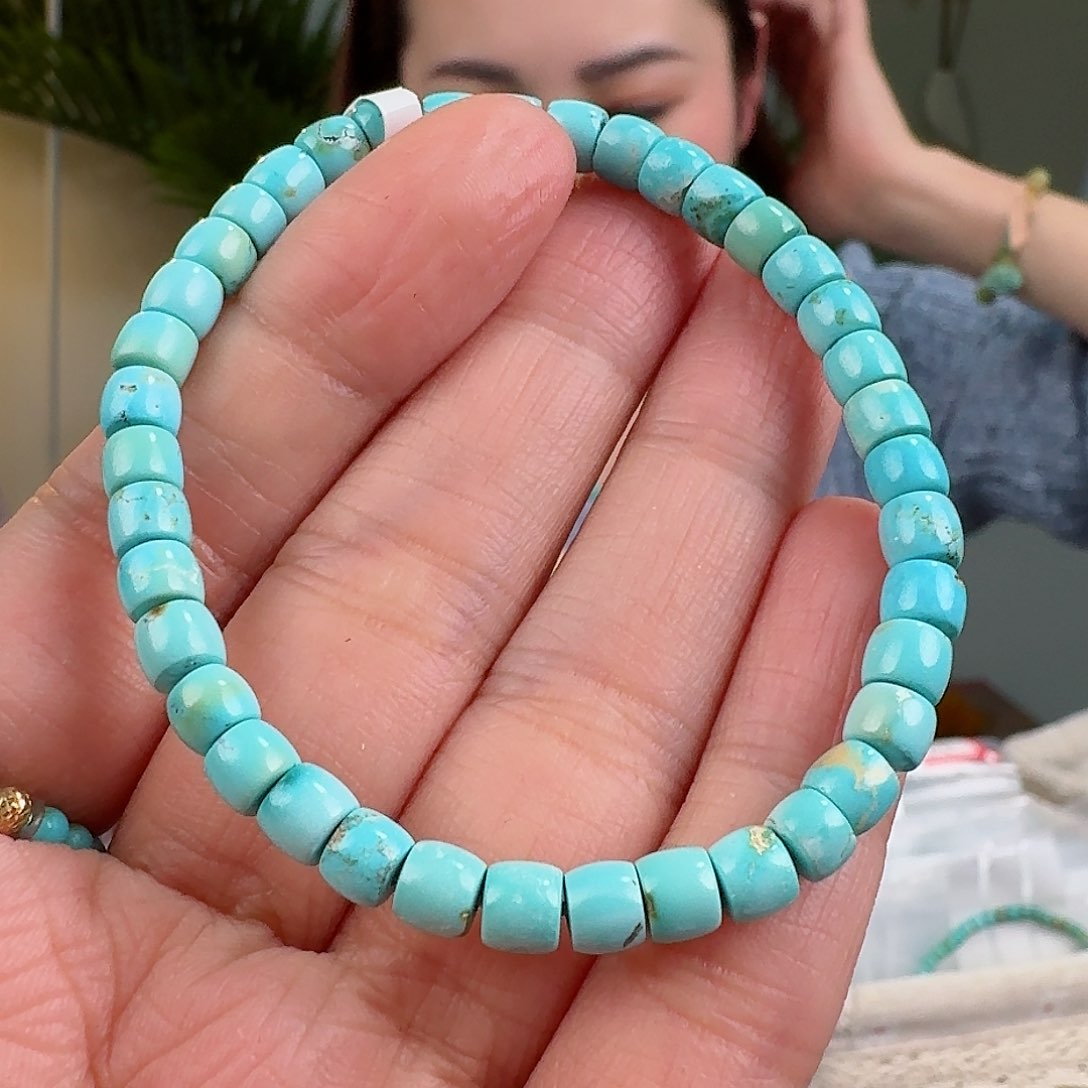 绿松石珠宝奇石未镶嵌