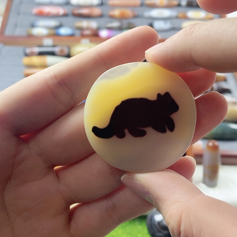 【闪购商品】玛瑙/玉髓颈饰未镶嵌玮*