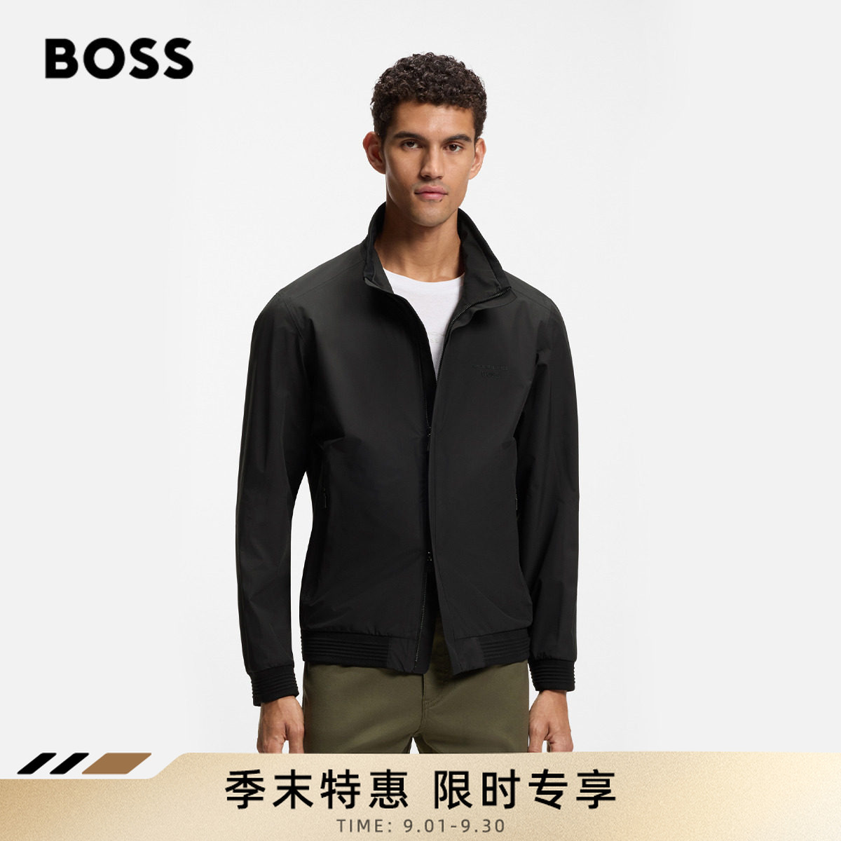 【保时捷联名】BOSS博斯男士26年新款新立领夹克50560045