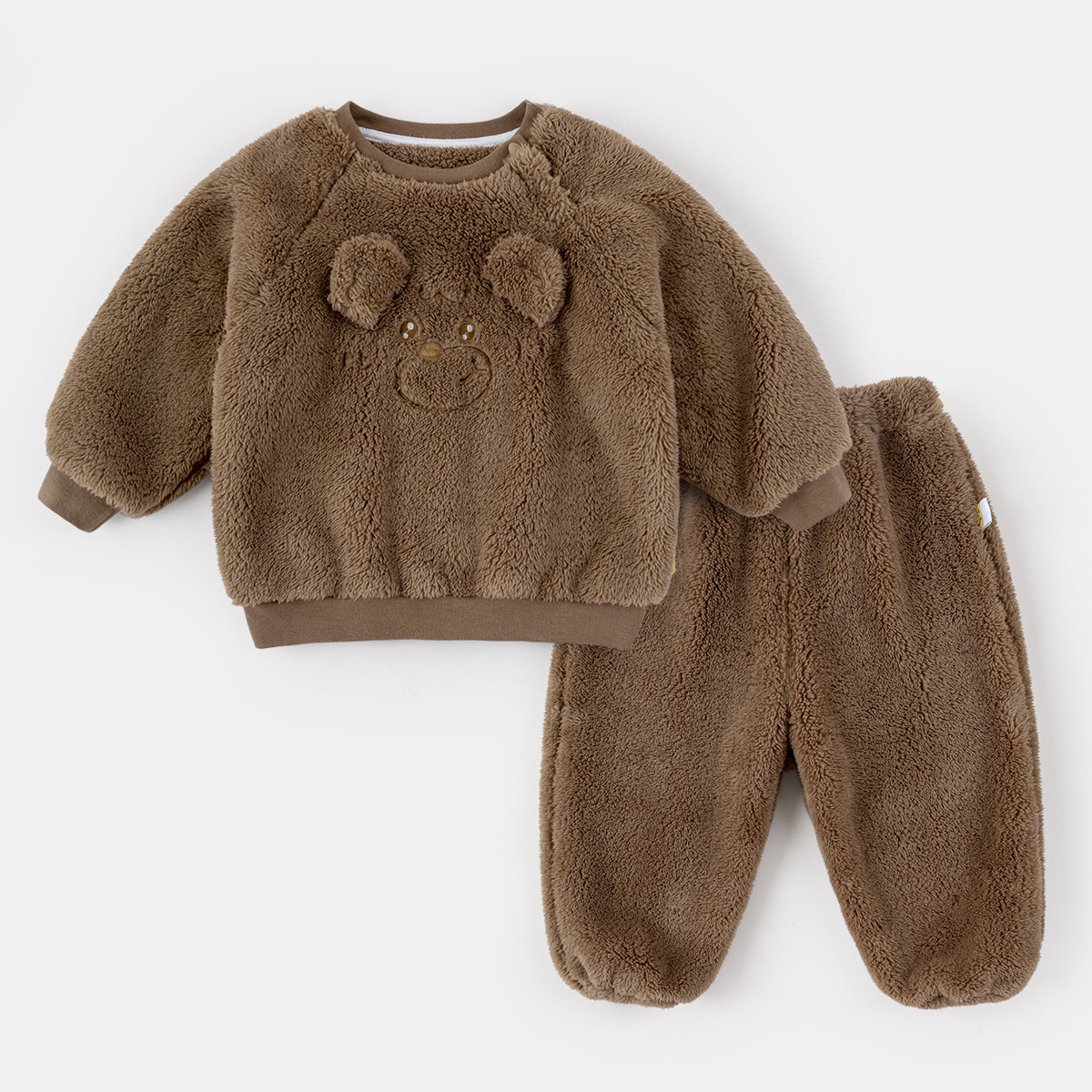 【现货】【嘟嘟家】宝宝套装冬装儿童保暖家居服冬BSC193CCF427