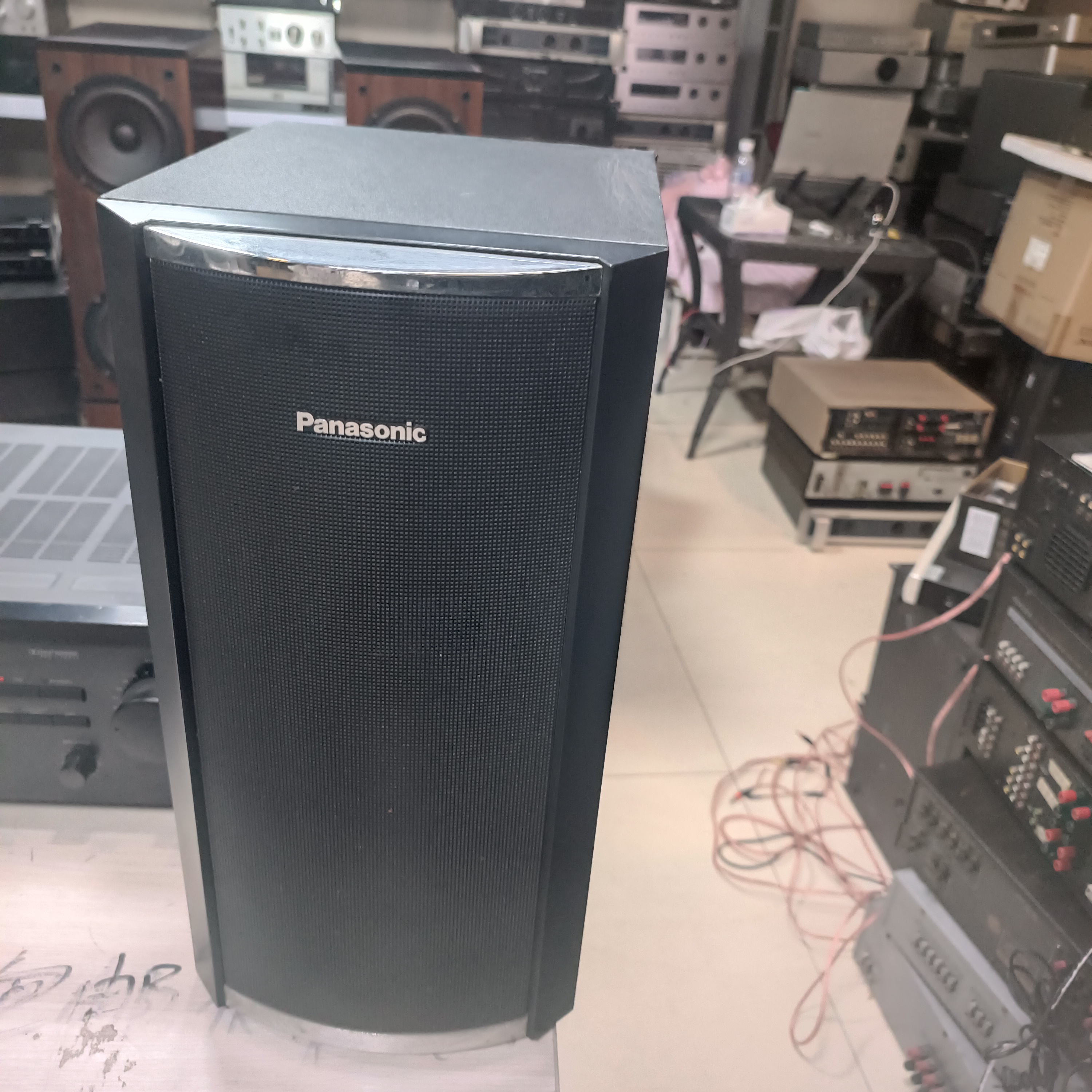8新  8新 二手松下无源低音炮 W669 运费自理 不包退换