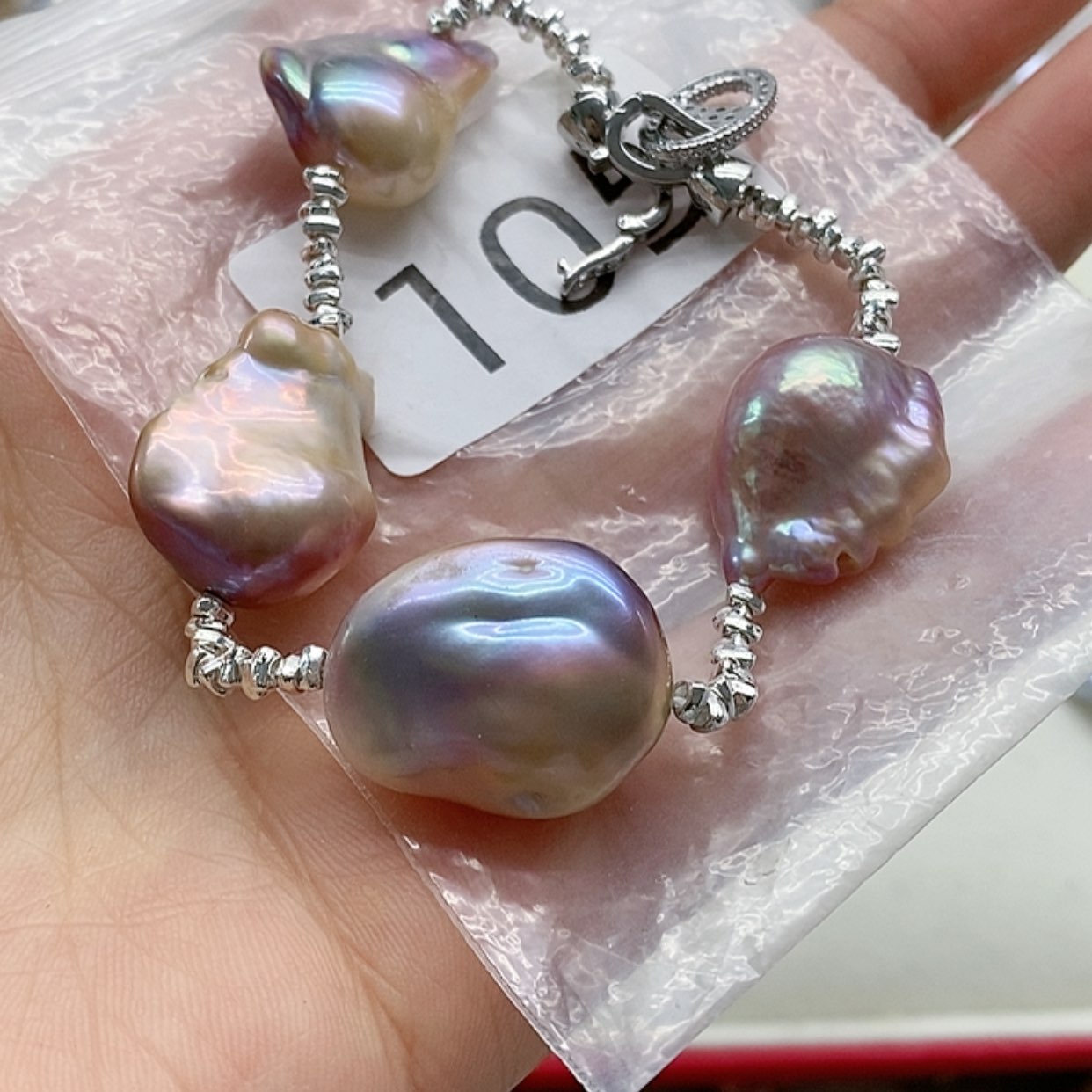 【闪购商品】淡水珍珠耳饰银S925镶嵌