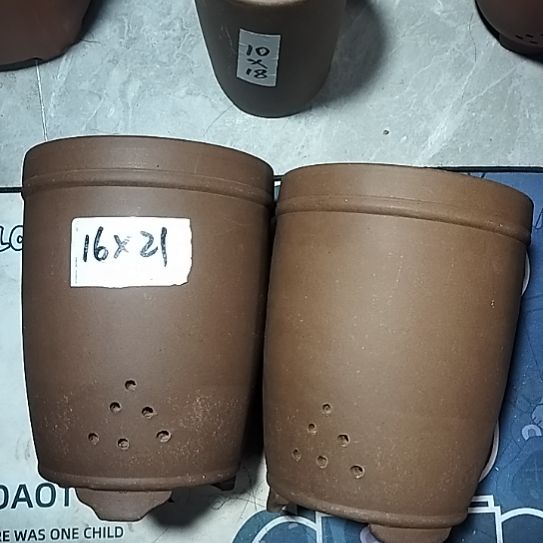 紫砂三线紫泥两个