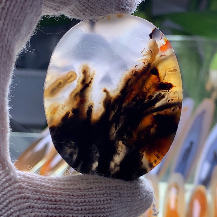 未镶嵌玛瑙/玉髓珠宝半成品76