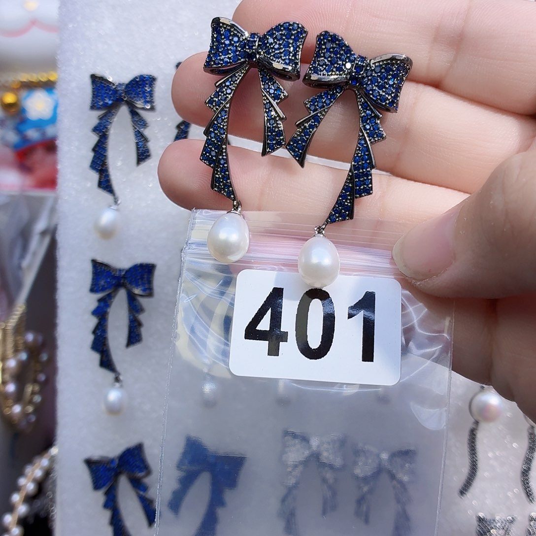 耳饰合金淡水珍珠