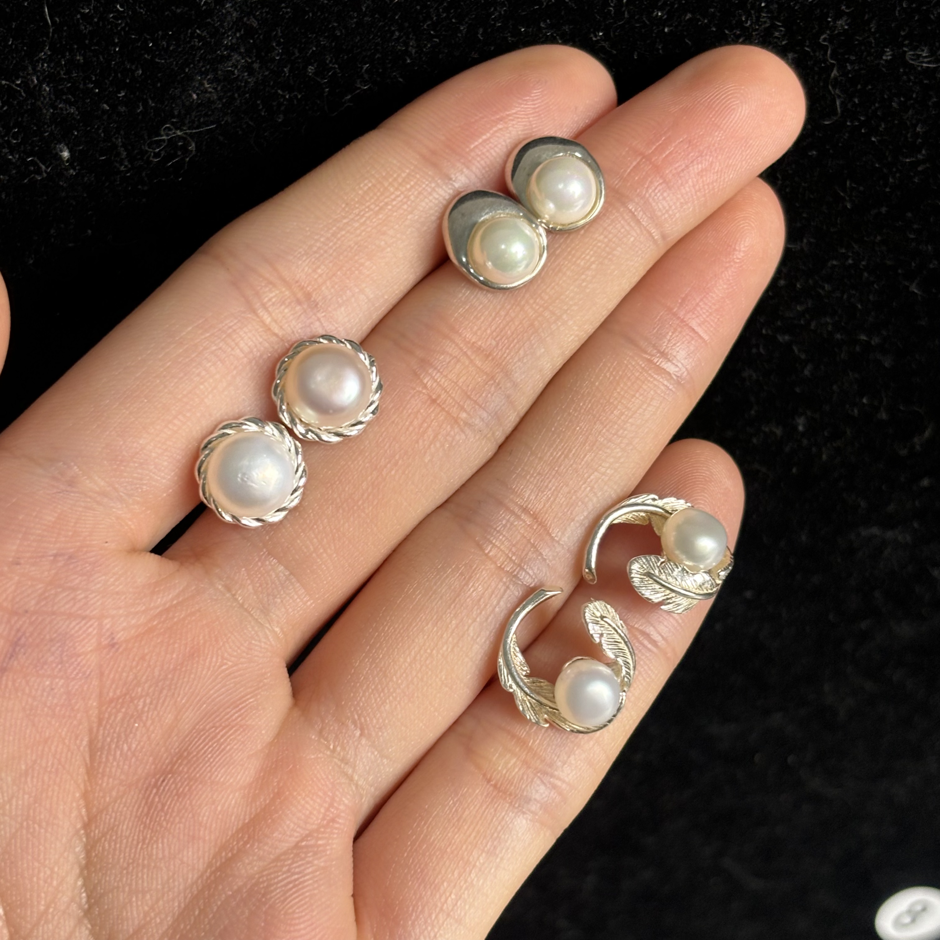 925银耳饰 925银气质耳钉