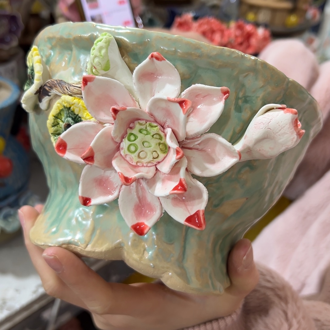 满20米秒退拉黑多肉花盆