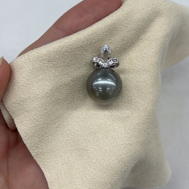 颈饰海水珍珠银S925镶嵌14-15