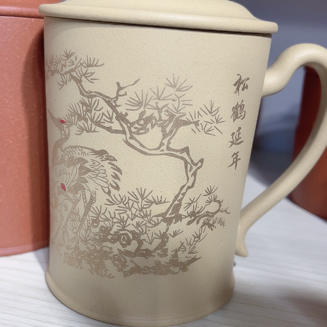 紫砂茶杯全部手都