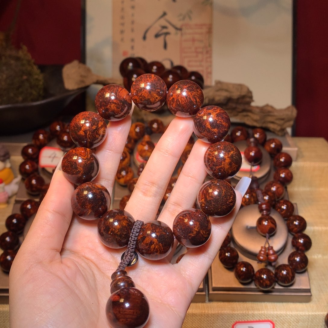 手串/手链黄花梨/降香黄檀二*