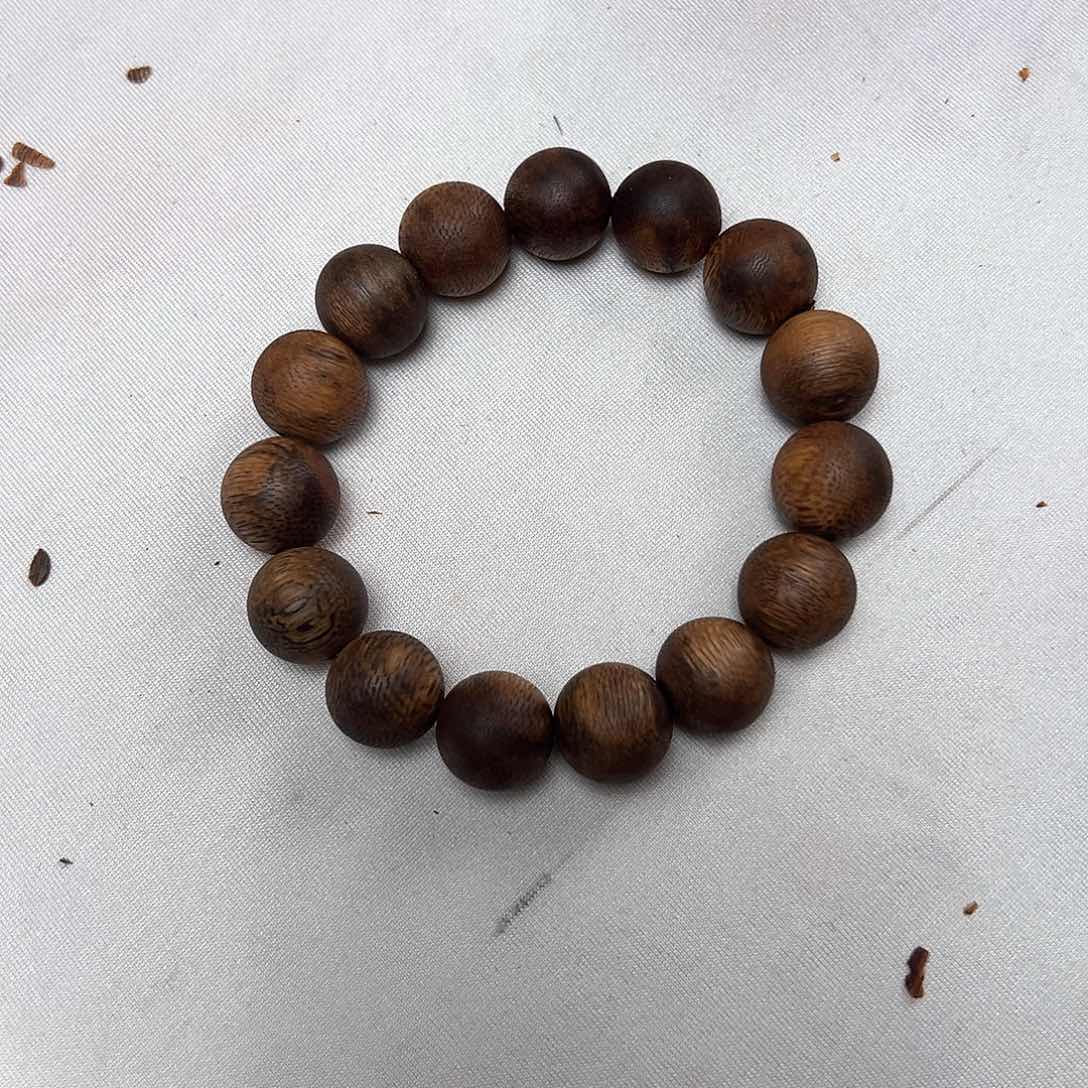 沉香手串1.5红金泥22克多样性发一沉香手串