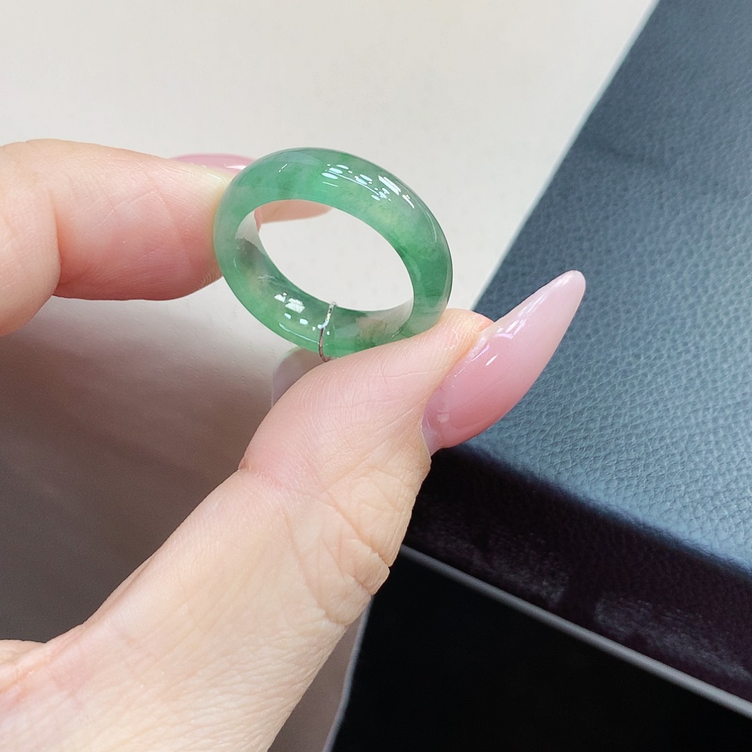 未镶嵌戒指翡翠14.15号