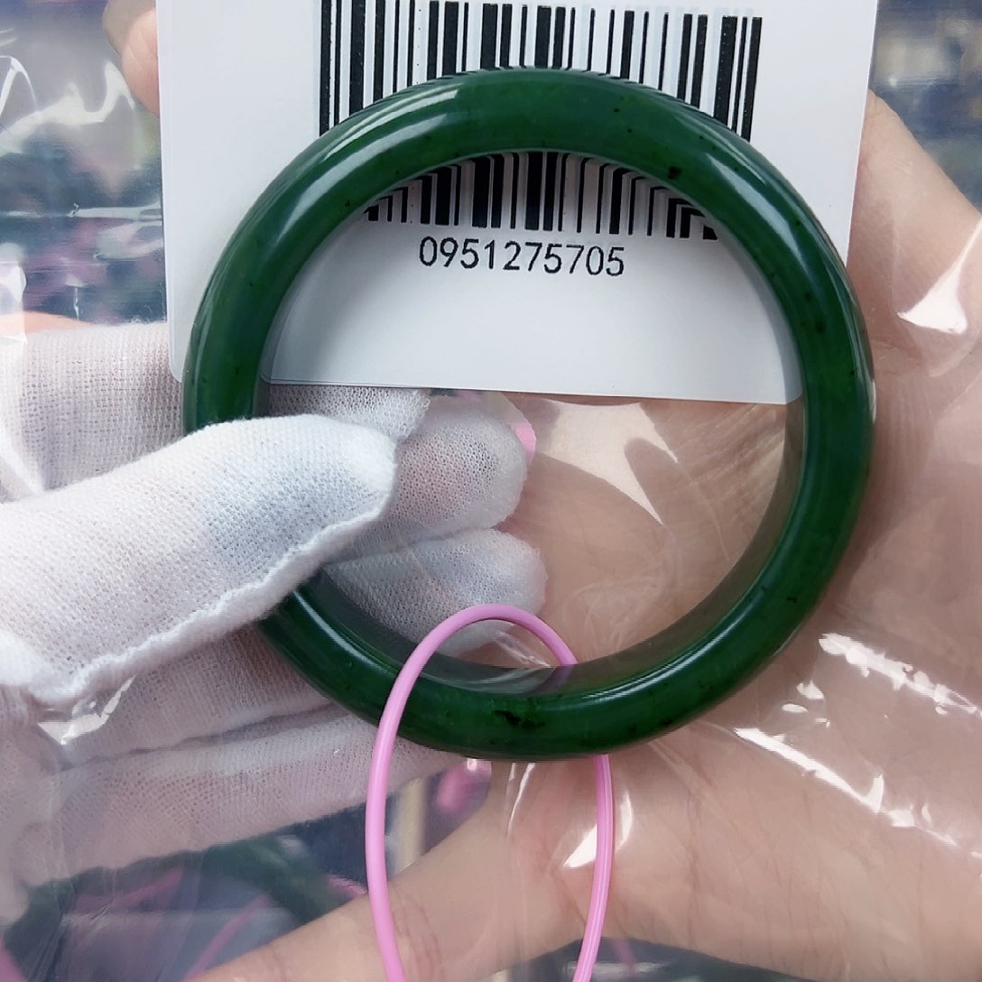 和田玉（碧玉）手镯未镶嵌699