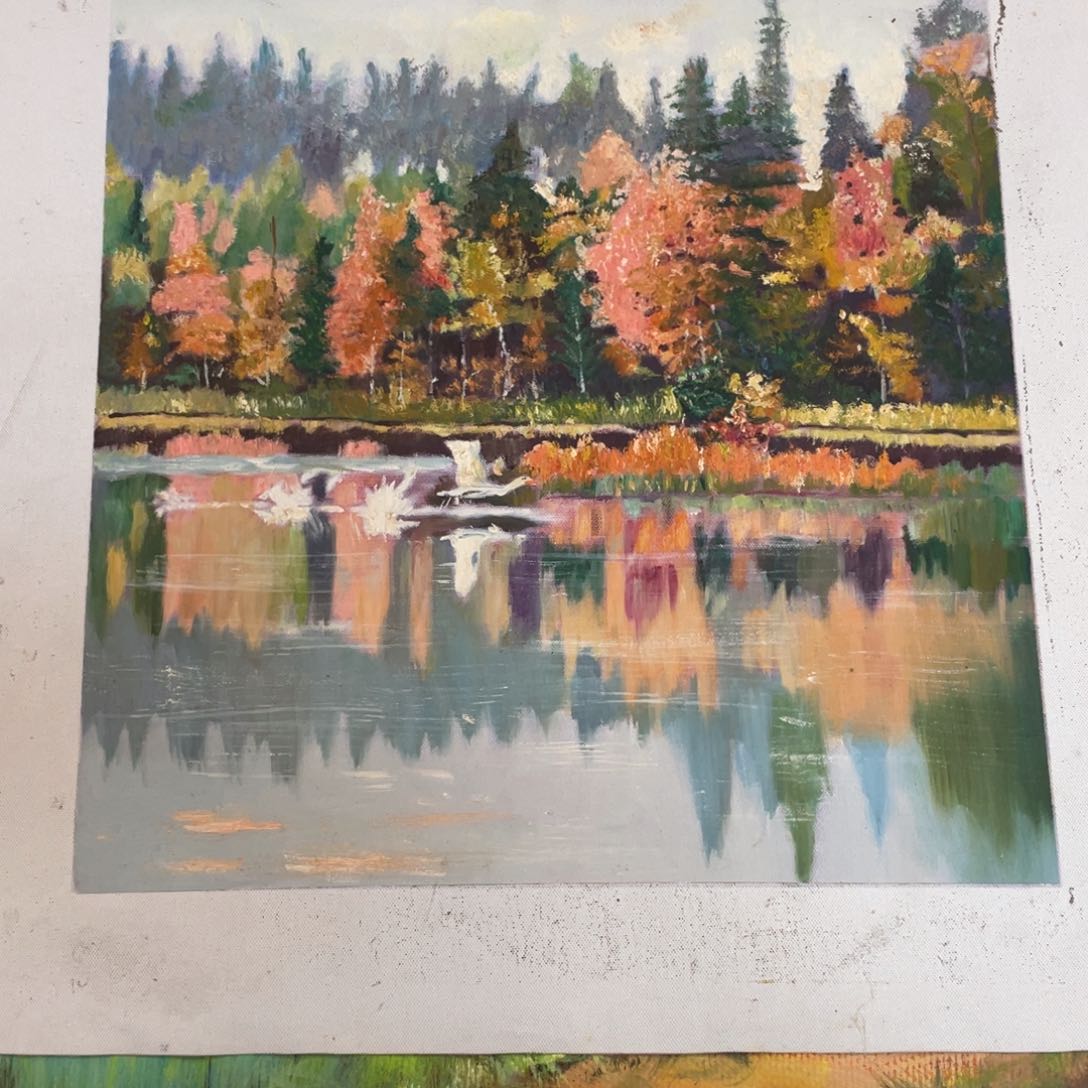 油画油画作品入选40.40