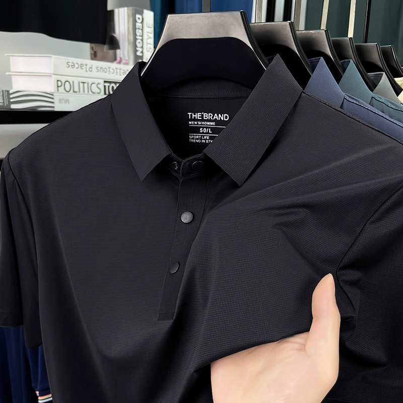 [澎湖]F201-400孤品捡漏品牌剪标高品质男装百搭潮流夏季短袖polo