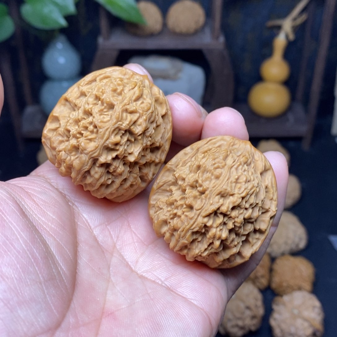 文玩核桃吊坠40南将石