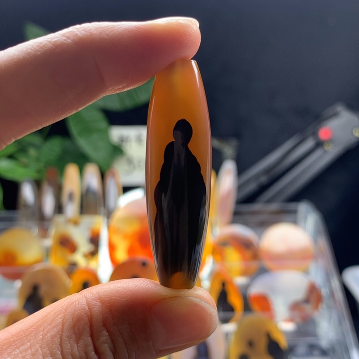 玛瑙/玉髓颈饰未镶嵌198